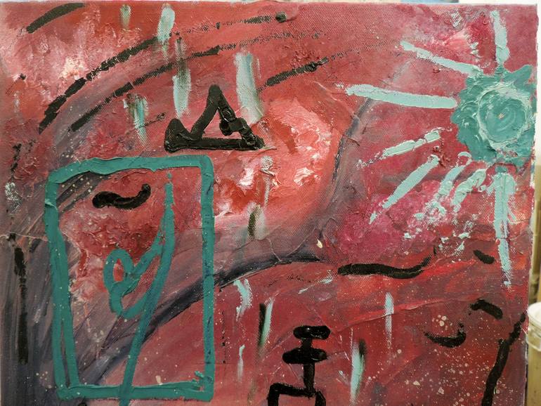 Original Abstract Painting by Irene Bulletti