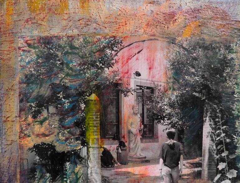 Original Conceptual Abstract Painting by Irene Bulletti