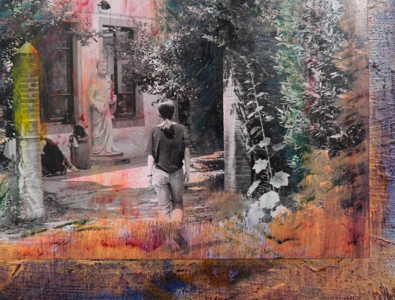 Original Conceptual Abstract Painting by Irene Bulletti