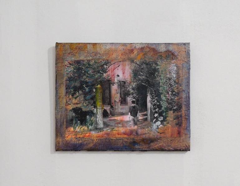 Original Conceptual Abstract Painting by Irene Bulletti