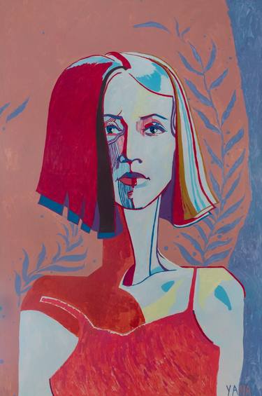 Print of Figurative Women Paintings by Yana Koretska