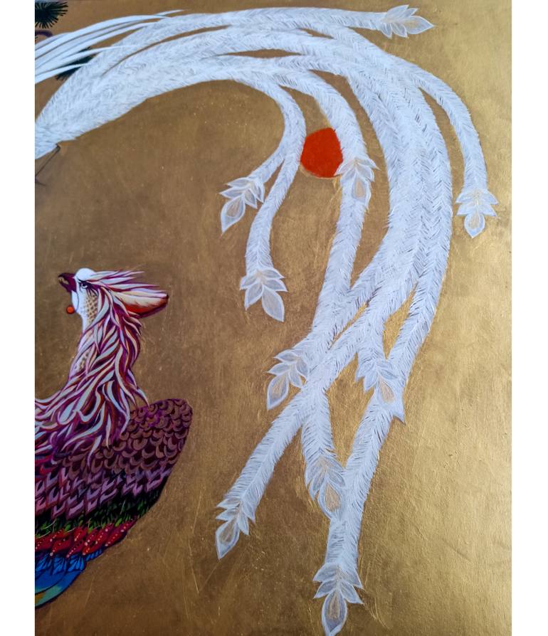 Original Art Deco Fantasy Painting by Yana Koretska
