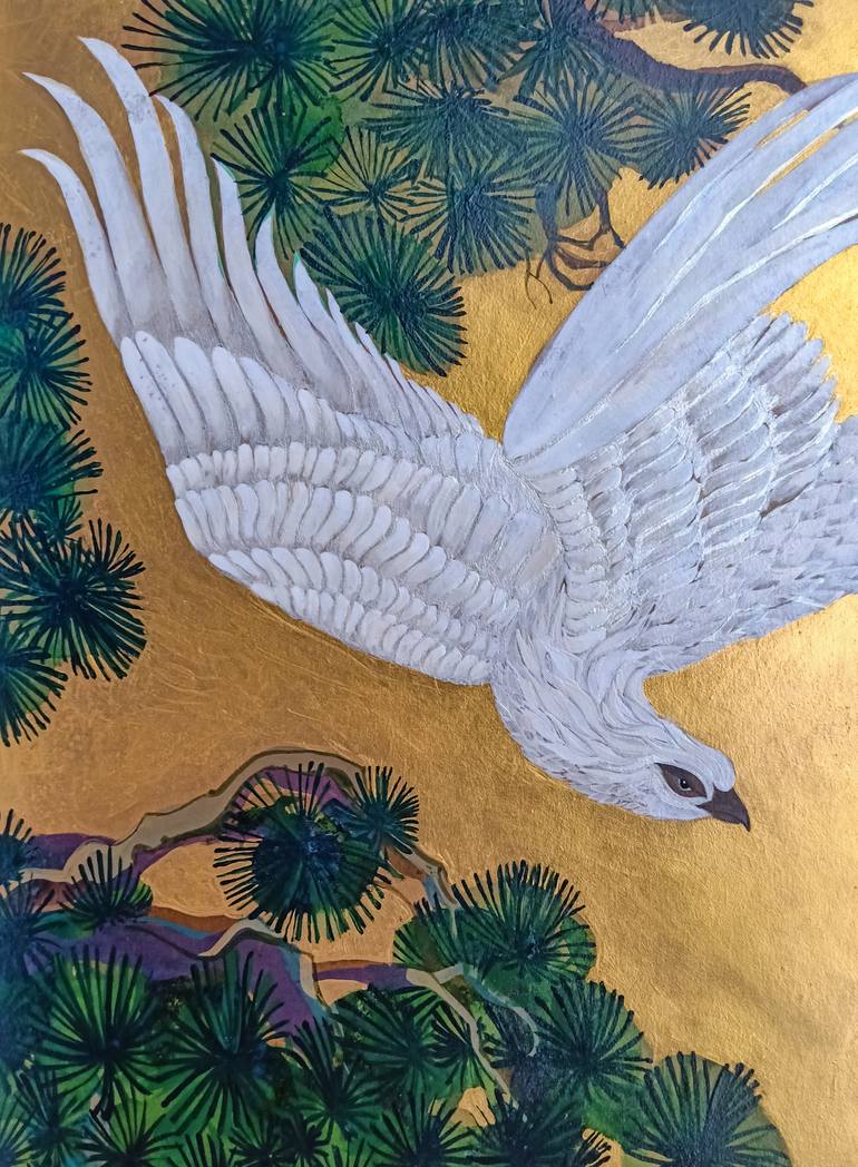 Original Art Deco Fantasy Painting by Yana Koretska