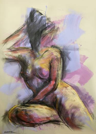 Original Impressionism Nude Paintings by Valeriya Serova