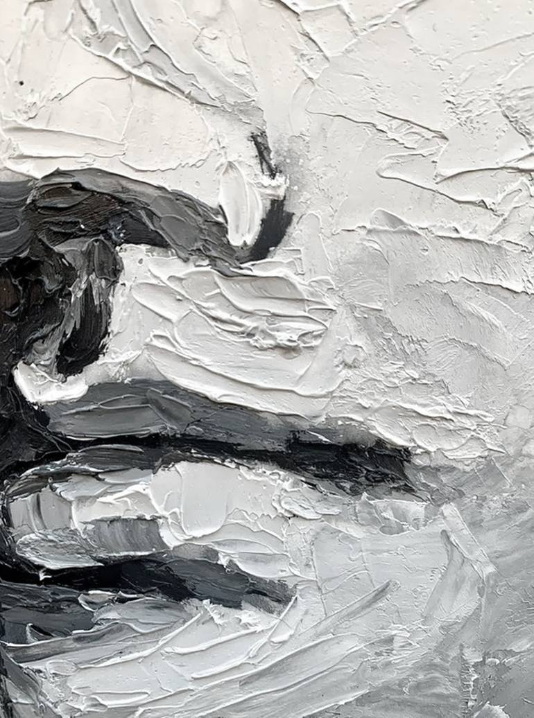 Original Abstract Body Painting by Julia Niiazbekova