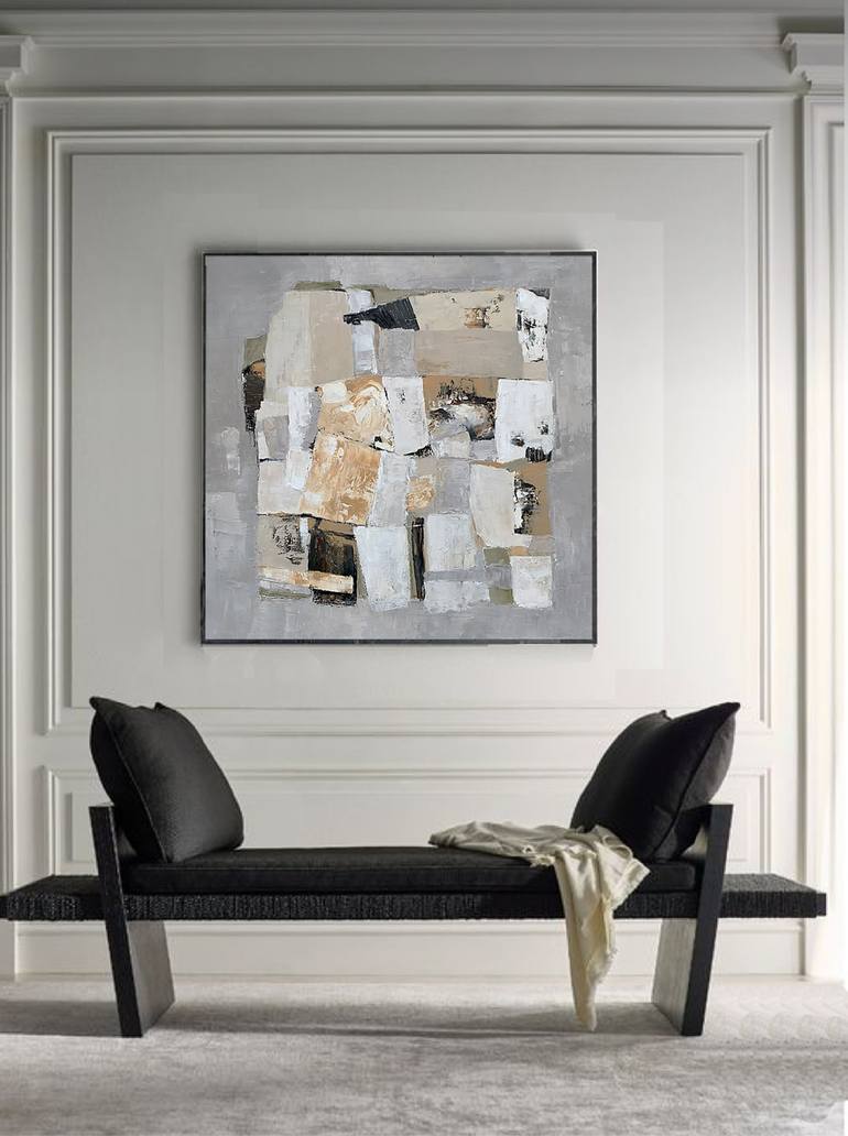 Original Contemporary Abstract Painting by Julia Niiazbekova