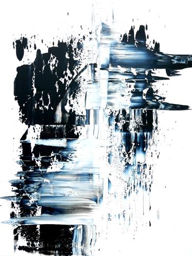 Original Conceptual Abstract Painting by Iveta Hankova