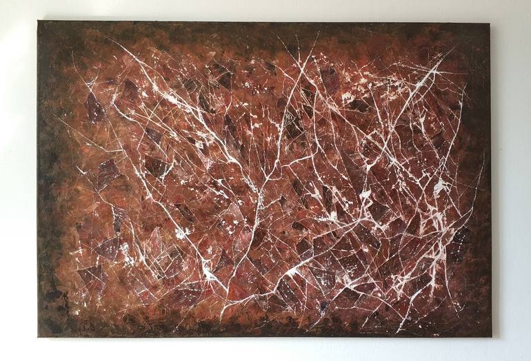 Original Abstract Nature Painting by Anne Holmar