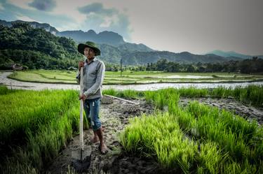 Paddy Field Worker - Limited Edition of 5 thumb