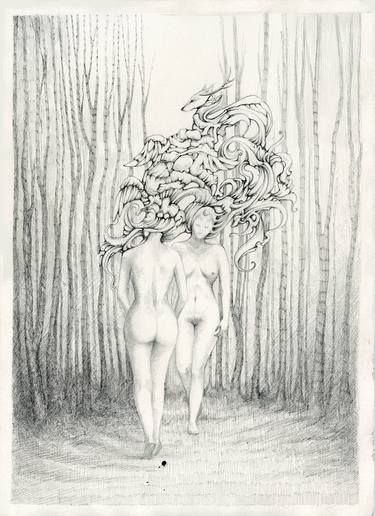 Original Nude Drawings by Juliana Žamoit