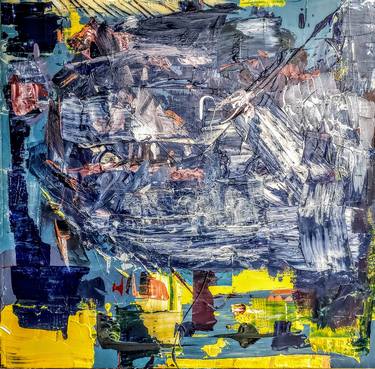 Original Abstract Expressionism Abstract Paintings by Leo Wyatt
