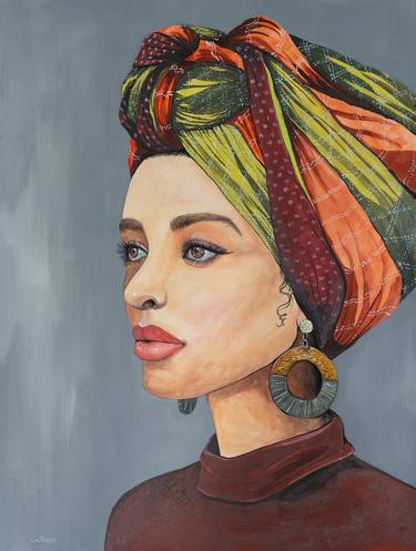 Print of Women Paintings by Eri Farleigh