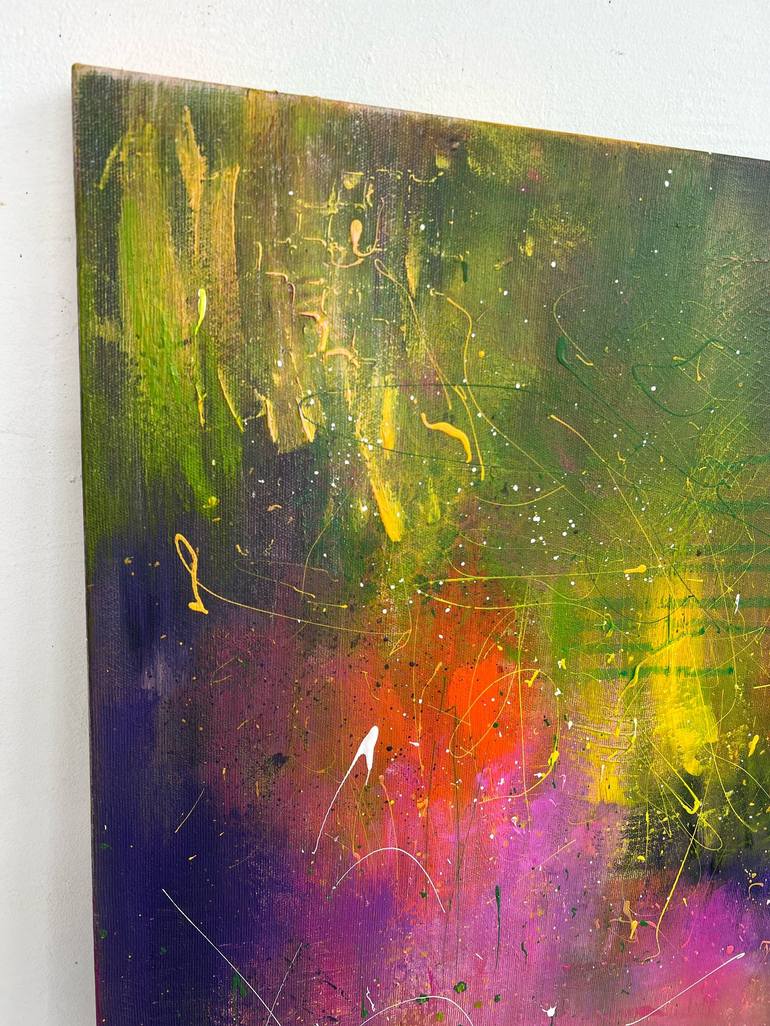 Original Abstract Expressionism Abstract Painting by Masha Bright