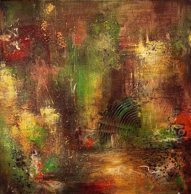 Original Abstract Expressionism Abstract Mixed Media by Masha Bright