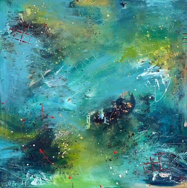 Original Abstract Mixed Media by Masha Bright