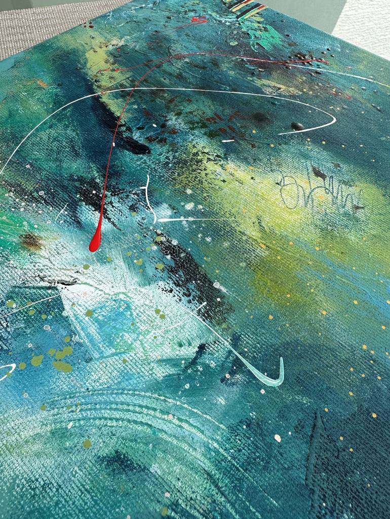 Original Abstract Mixed Media by Masha Bright