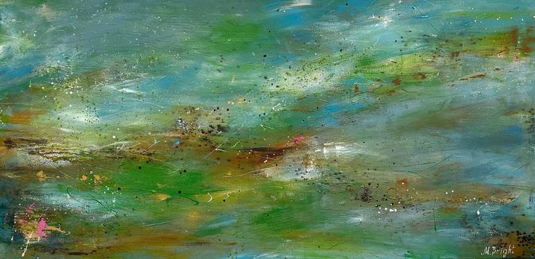 Print of Abstract Expressionism Abstract Paintings by Masha Bright