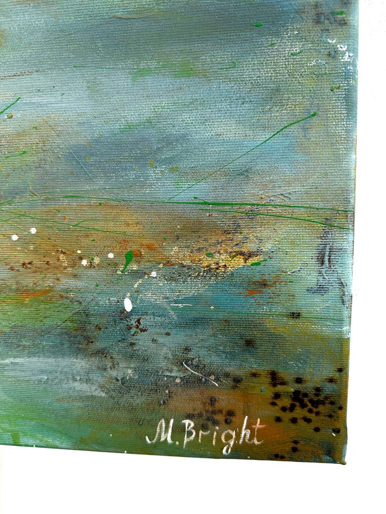 Original Abstract Expressionism Abstract Painting by Masha Bright