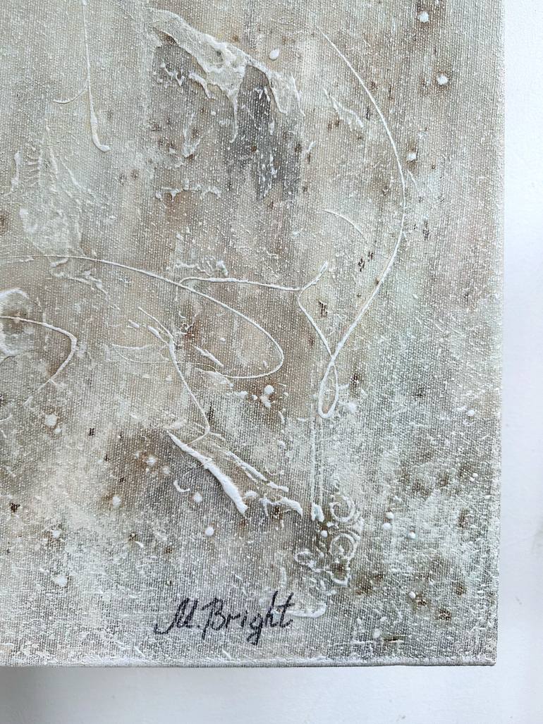 Original Conceptual Abstract Painting by Maria Lapteva
