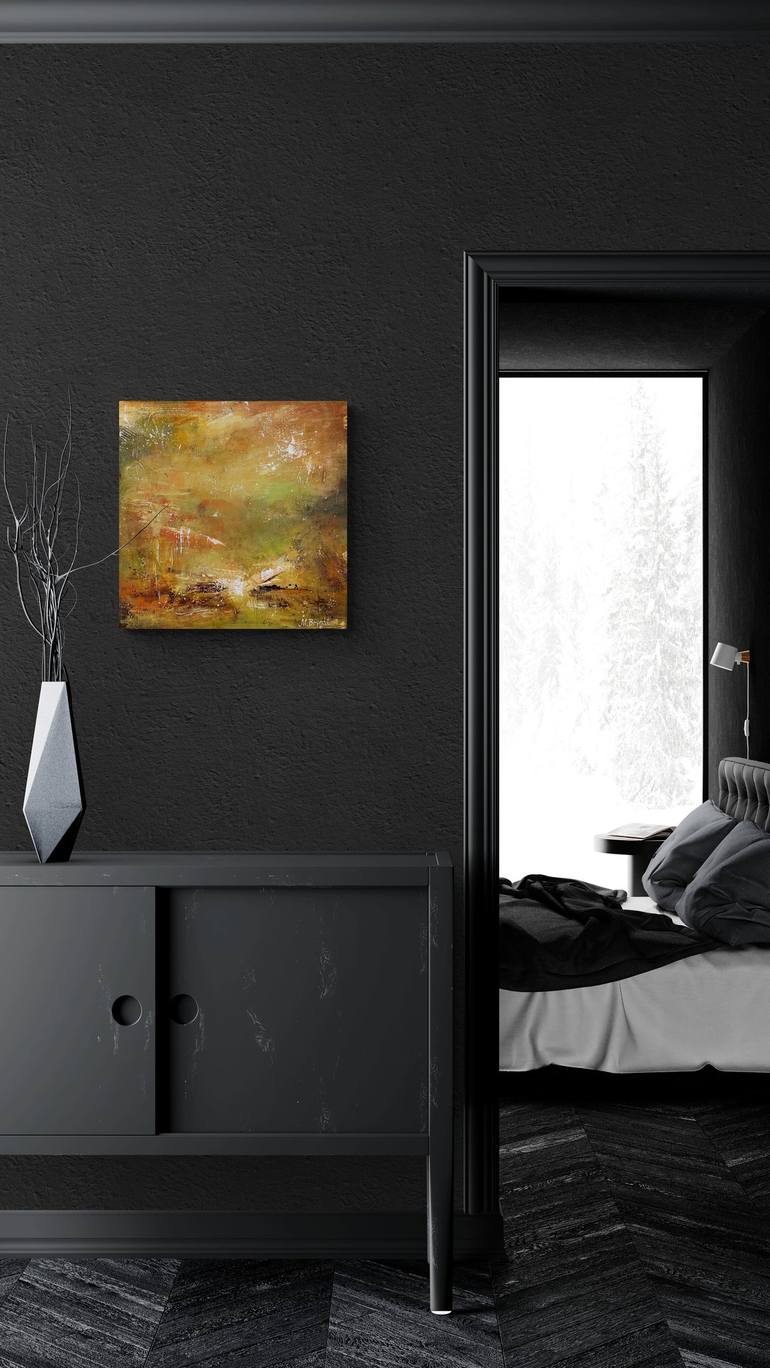 Original Abstract Expressionism Abstract Painting by Masha Bright