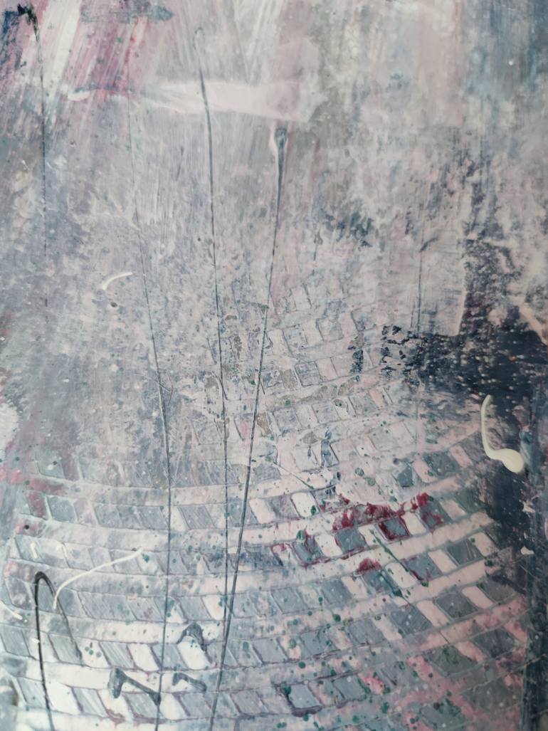 Original Abstract Expressionism Abstract Painting by Maria Lapteva