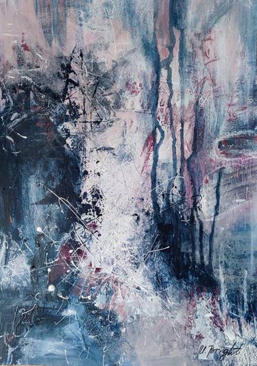 Original Abstract Expressionism Abstract Paintings by Masha Bright