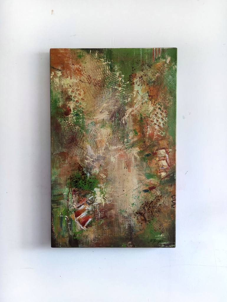 Original Abstract Expressionism Abstract Painting by Masha Bright