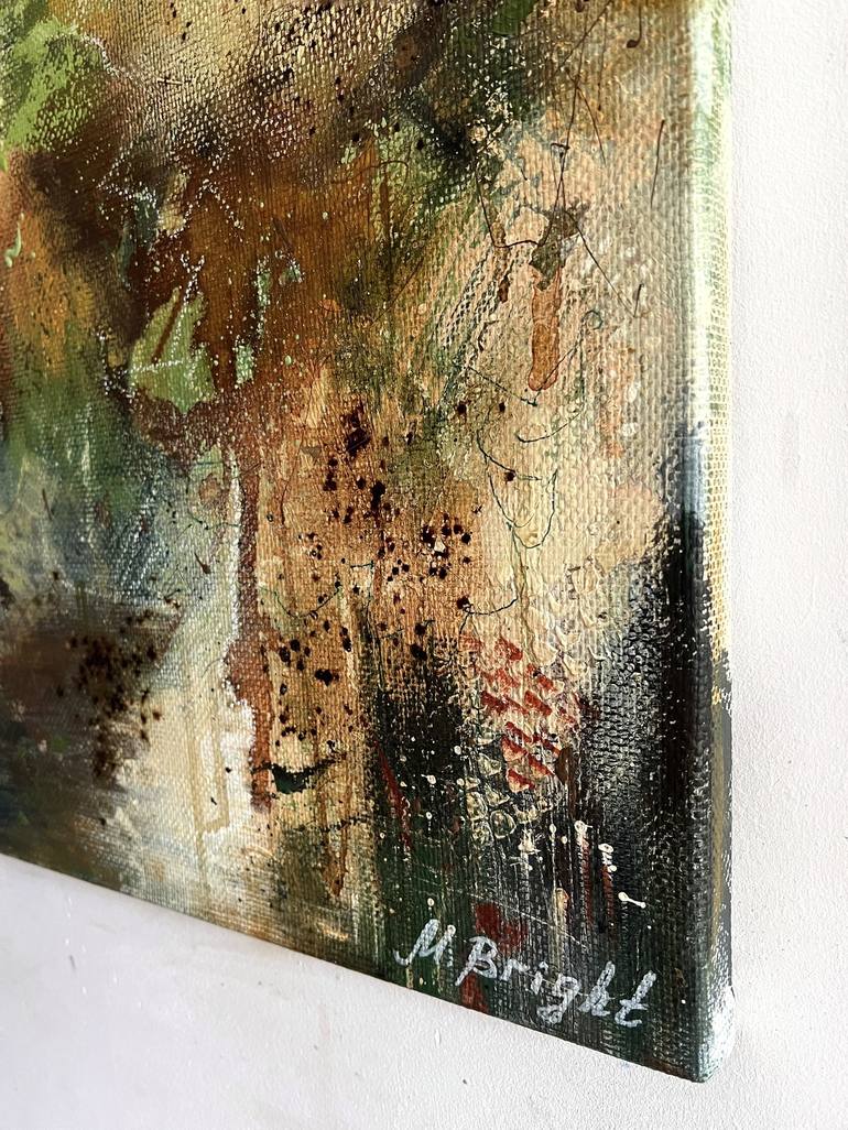 Original Abstract Expressionism Abstract Painting by Masha Bright