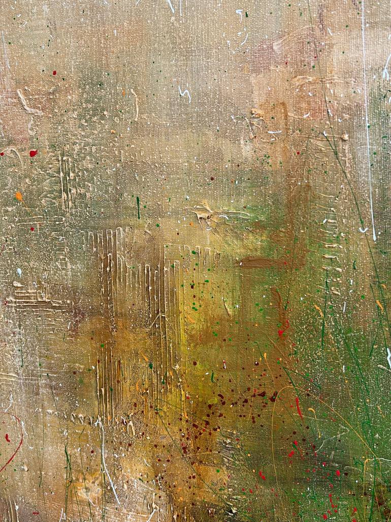 Original Abstract Expressionism Abstract Painting by Maria Lapteva