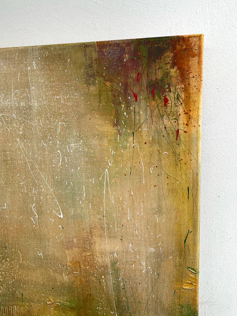 Original Abstract Expressionism Abstract Painting by Maria Lapteva