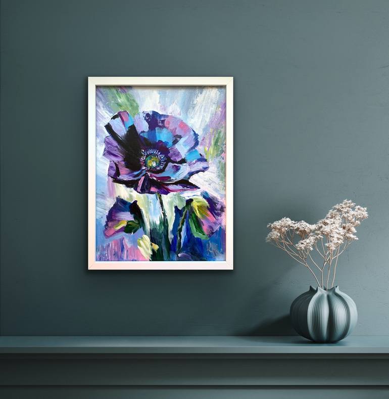 Original Fine Art Floral Painting by Kristina Podtopta