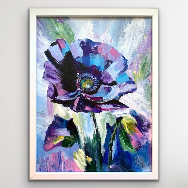 Original Fine Art Floral Painting by Kristina Podtopta