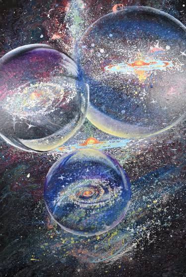 Print of Outer Space Paintings by Kristin Meyer