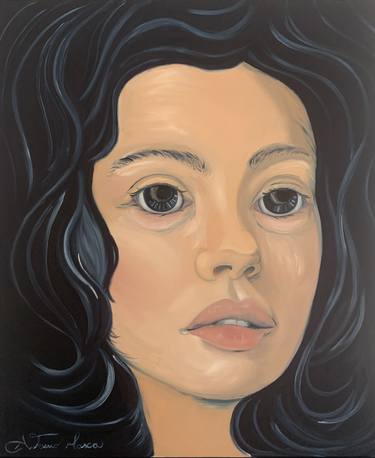 Original Expressionism Portrait Paintings by Antonio Mosca