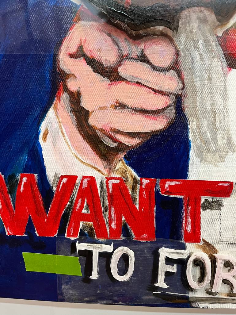 Original Contemporary Politics Painting by Trei Ramsey