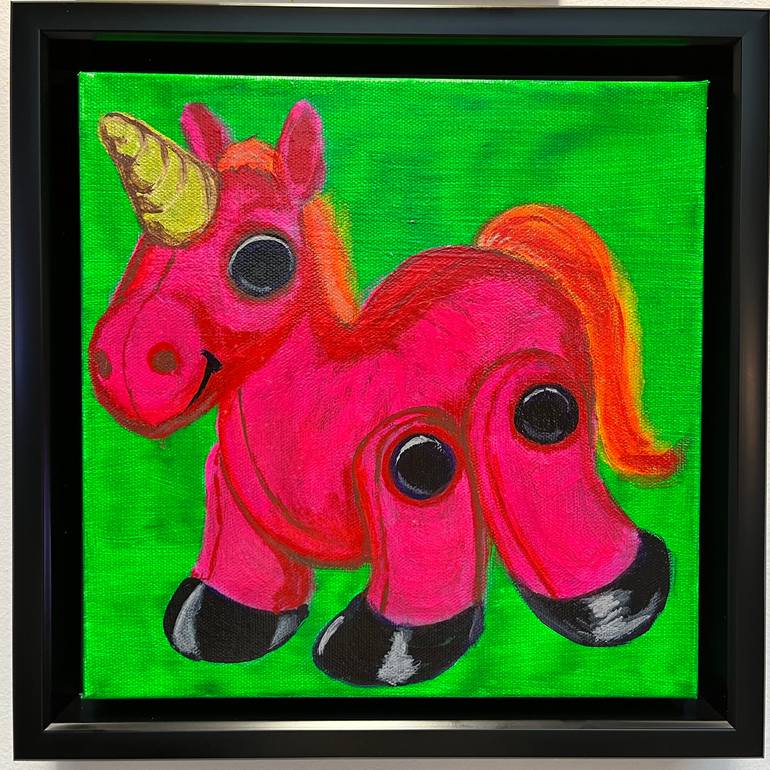 Original Still Life Painting by Trei Ramsey | Contemporary Art on Canvas | The Best Christmas Present of 1985