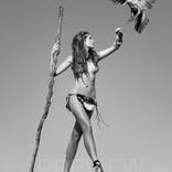 Tara with Eagle, Sydney by Gavin ONeill