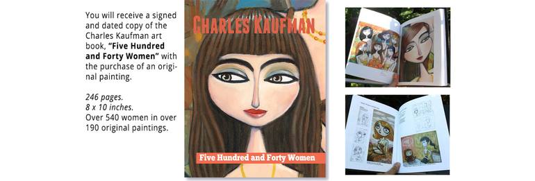Original Women Painting by Charles Kaufman