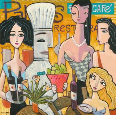 Original Food & Drink Paintings by Charles Kaufman