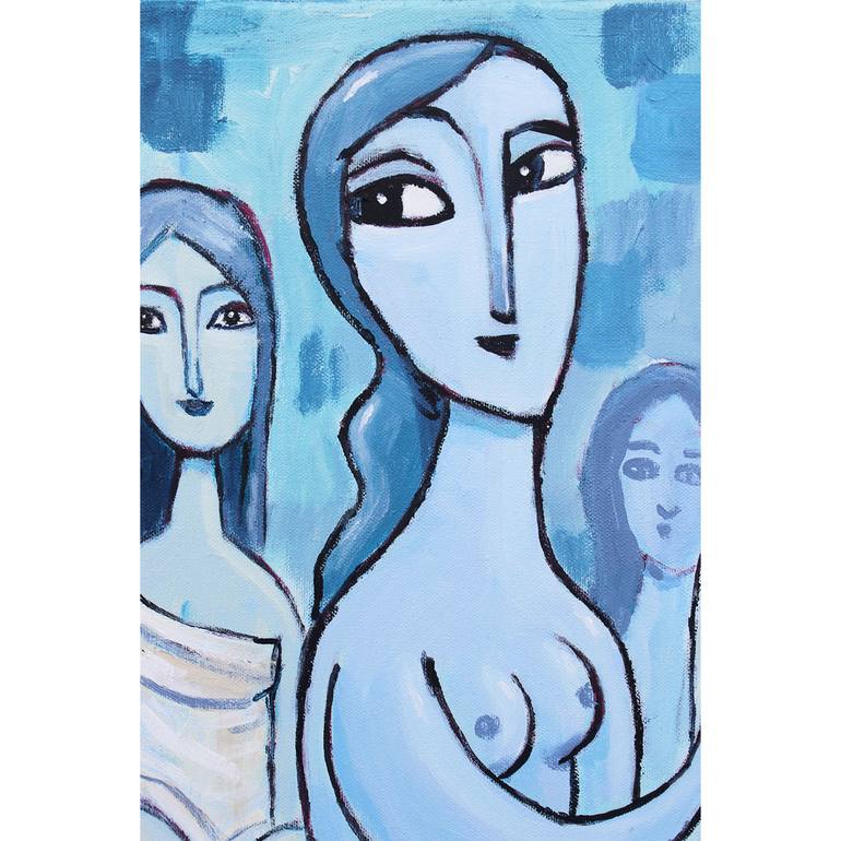 Original Women Painting by Charles Kaufman