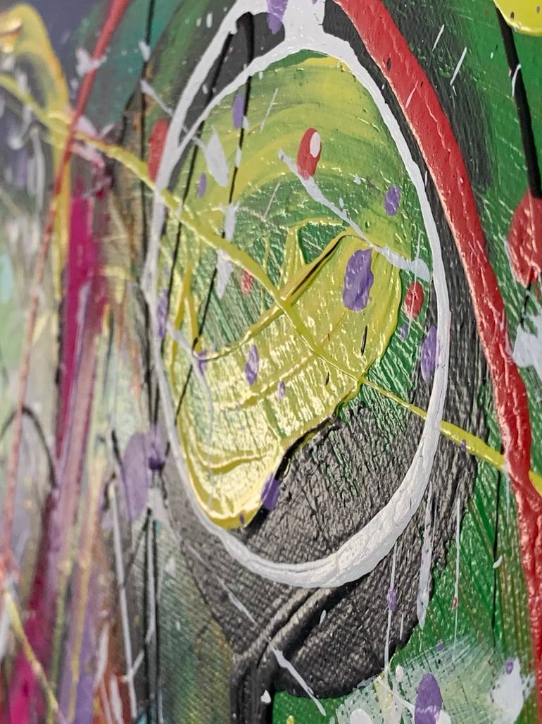 Original Abstract Painting by Thuraya Alhammadi