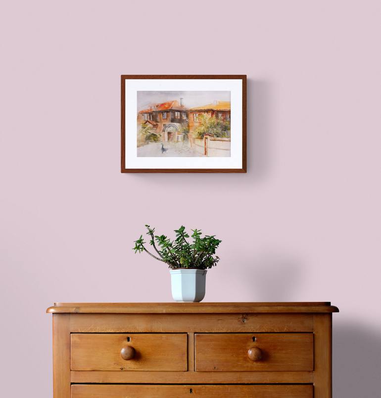 Original Impressionism Cities Painting by Svitlana Danovych