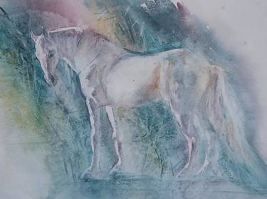 Print of Horse Paintings by Svitlana Danovych