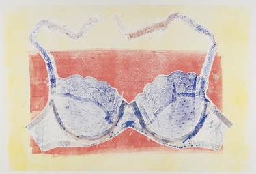 Original Abstract Body Printmaking by Casey Blanchard