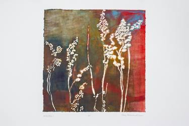 Original Abstract Garden Printmaking by Casey Blanchard