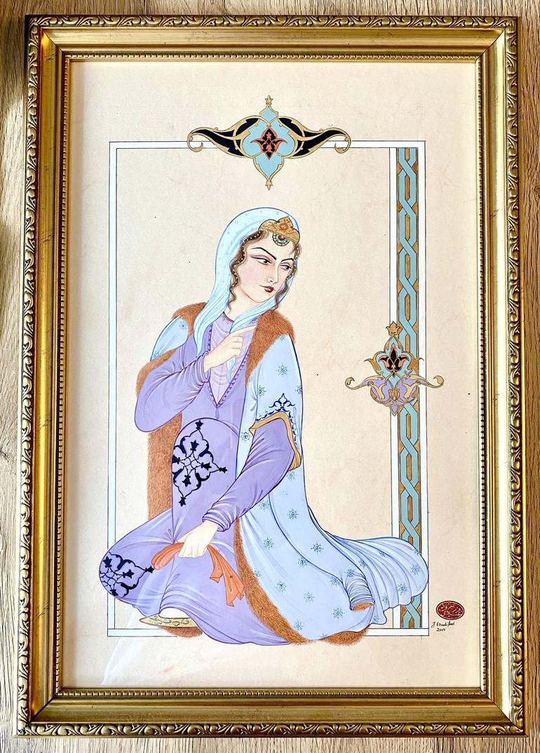 persian paintings of women