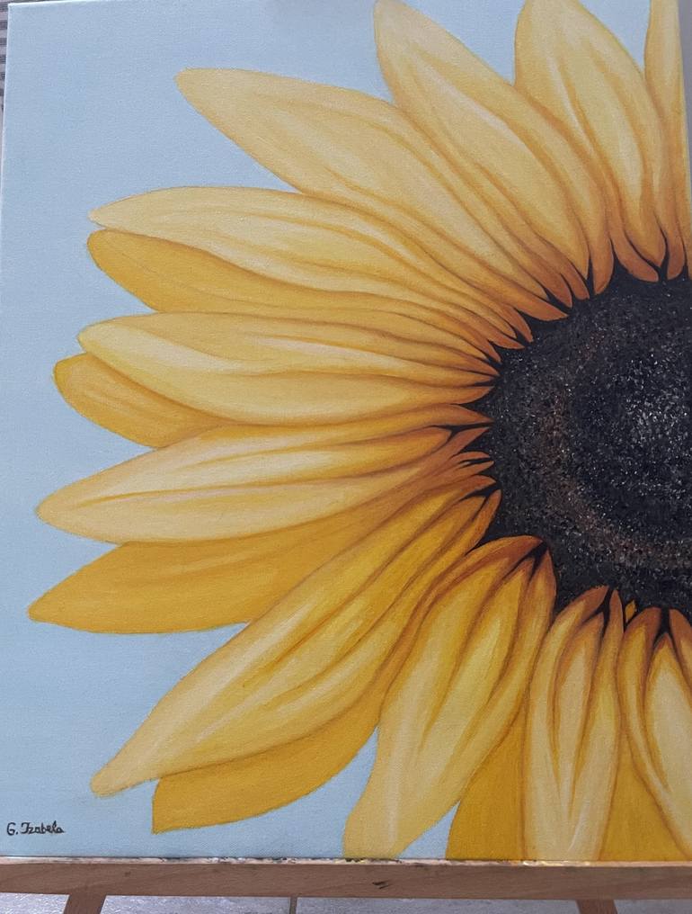 Small Square Canvas Painting Ideas  Painting, Sunflower painting, Small  canvas art