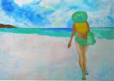 Original Beach Paintings by PAUL HENRY FRESCO