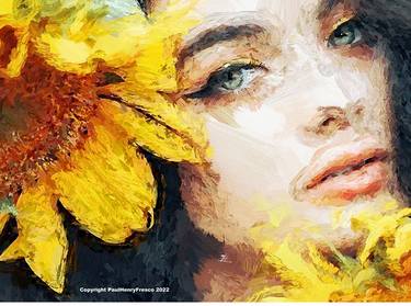 Original Conceptual Portrait Printmaking by Paul Henry Fresco