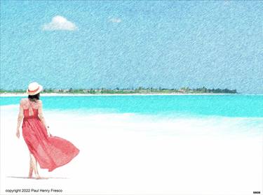 Original Fine Art Beach Printmaking by Paul Henry Fresco